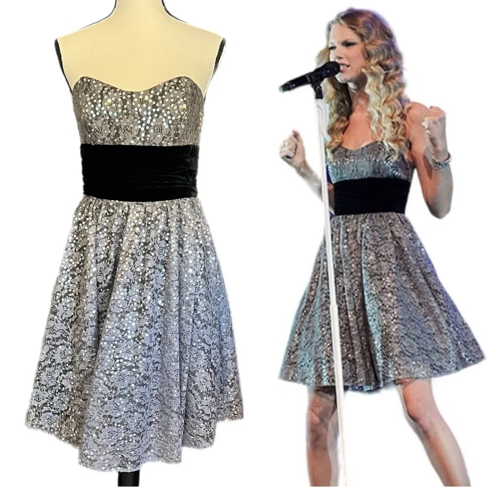 🚫SOLD🚫 ASO Taylor Swift Vintage Y2K Betsey Johnson Dress - Picture 1 of 9